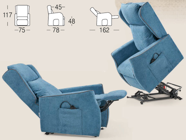 Poltrona relax Kiara de Il Benessere