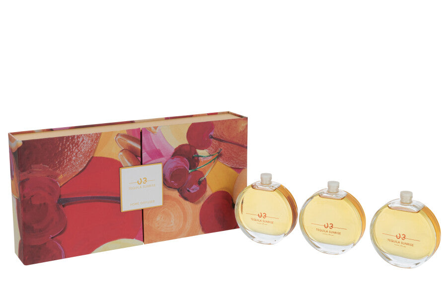 Set di oli profumati Tequila Sunrise